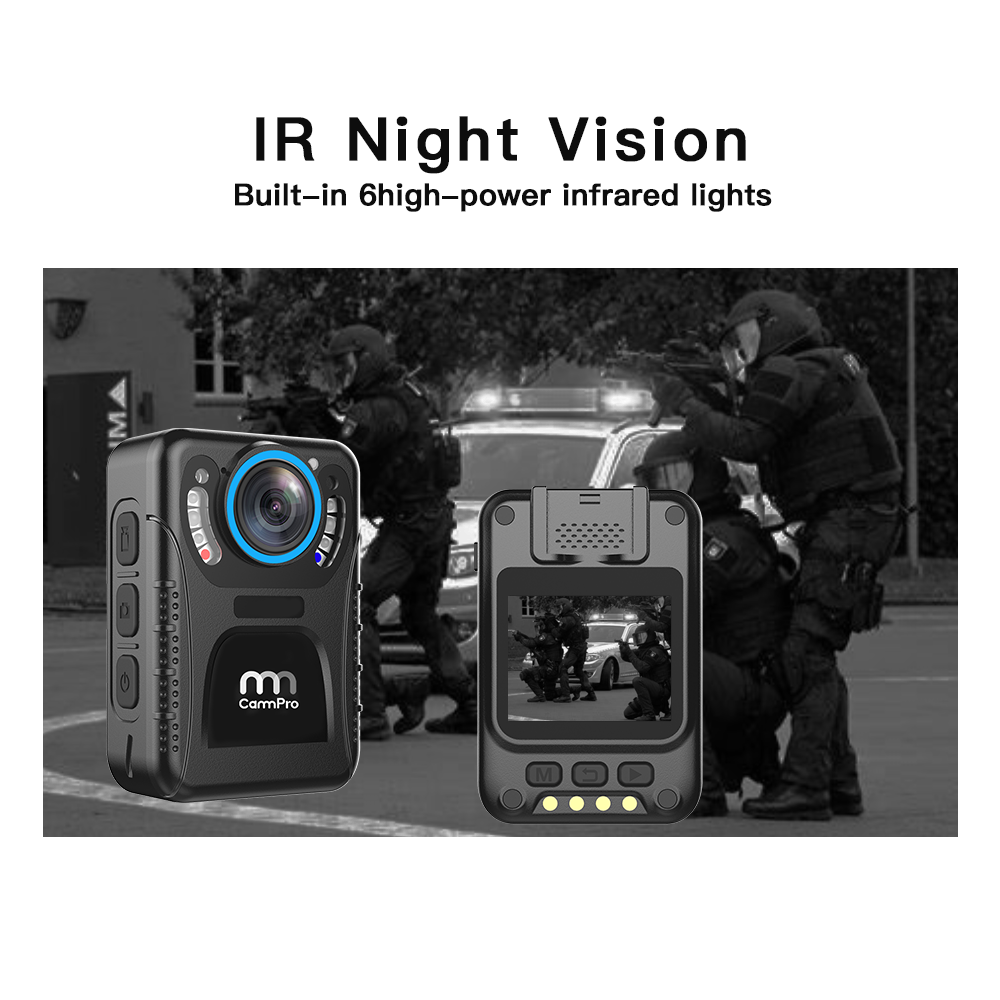 1440P Digital Mini Camera Small Body Camera Motion Detection Small Portable Wide Angle Body Mounted Camera