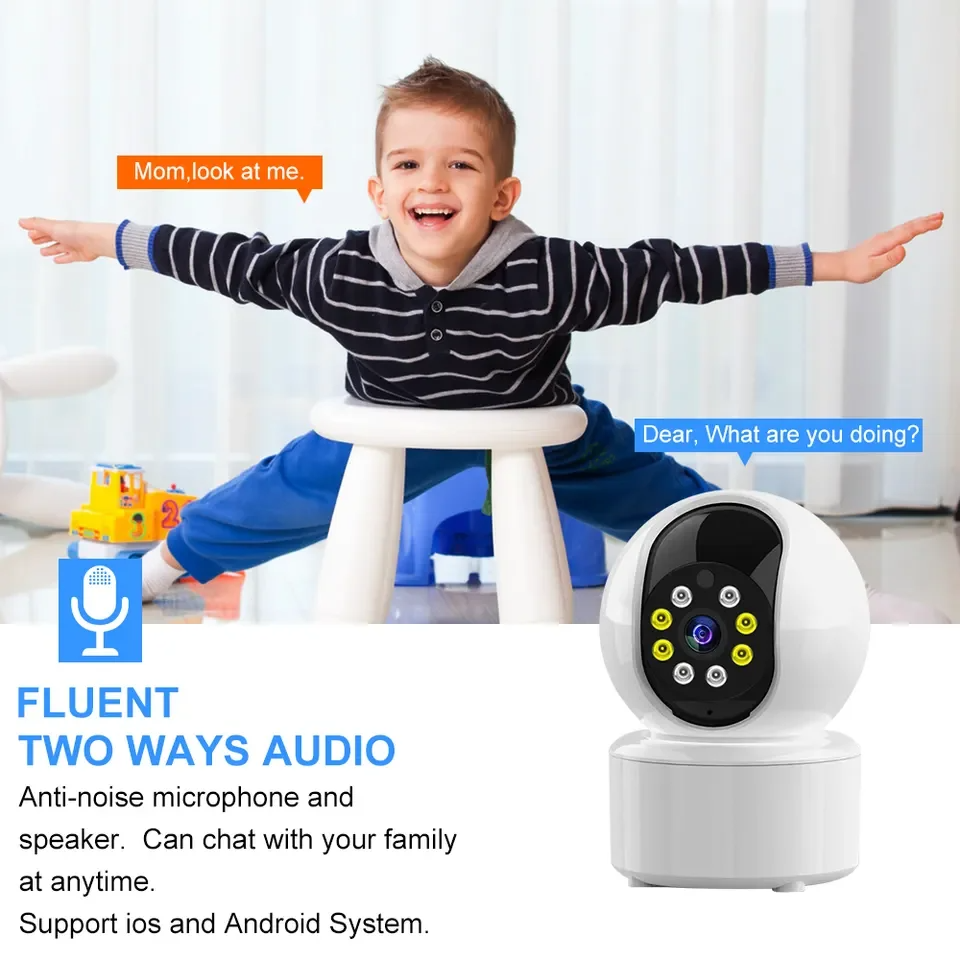 Factory Wholesale Video Smart Baby Monitor camera mini Wireless Security CCTV IP Wifi Camera v380 pro IP Camera