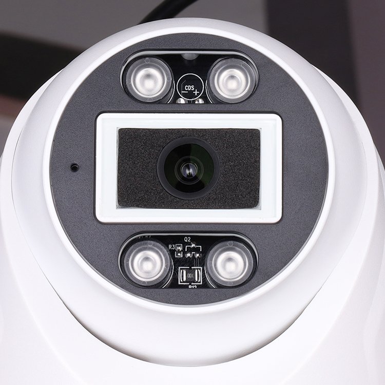 GX-PDFI-M4G GCraftsman 4MP POE CCTV IP Security Dome Turret Camera with Audio Human Face Detection Night Vision Indoor Outdoor
