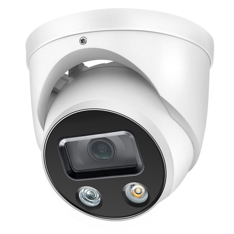 OEM Da hua 5MP Smart Dual Light Active Deterrence Tioc 2.0 Fixed-focal Eyeball WizSense Network Camera IPC-HDW3549H-AS-PV