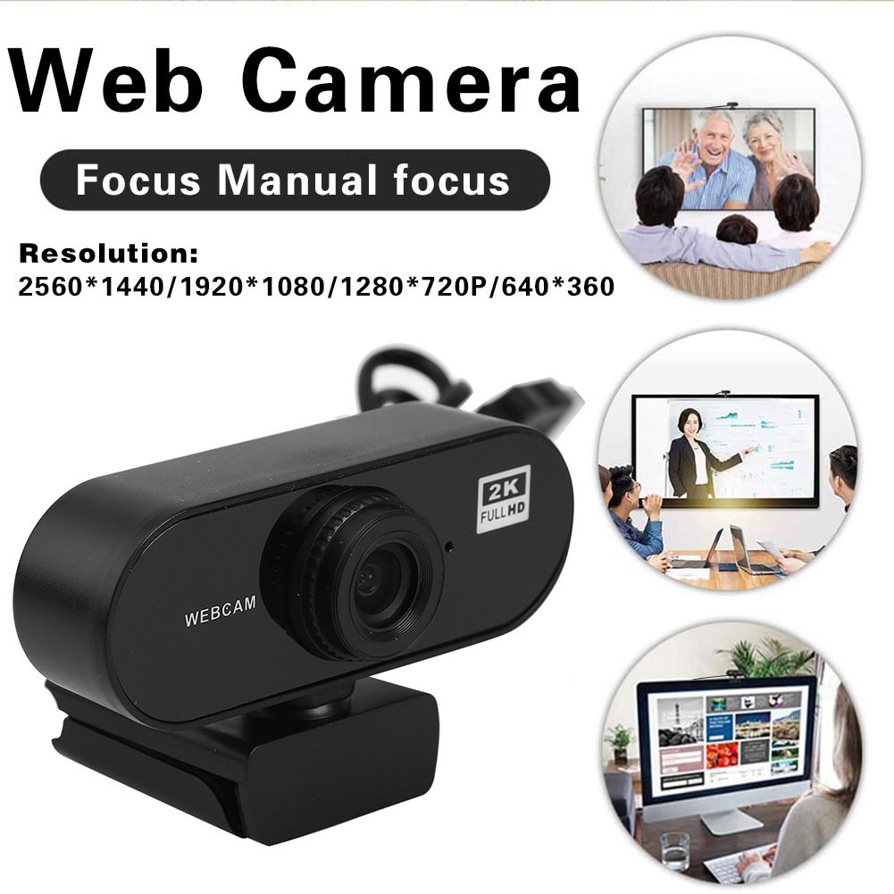 Webcam 1080P Full HD Web Camera With Microphone USB Plug Web Cam For PC Computer Mac Laptop Desktop YouTube Skype Mini Camera