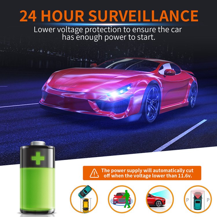 Dash Cam Cable Car Camera Hardwire Kit Buck Line 24 Hour Parking Monitoring Charging Cable Charger For DashCam Dash Camera DVR