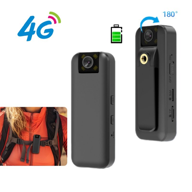 OKAM PRO OEM Video Recorder CB77 1080P HD IR Night Vision Human Detection Rechargeable Battery 4G SIM Card Portable Mini Camera