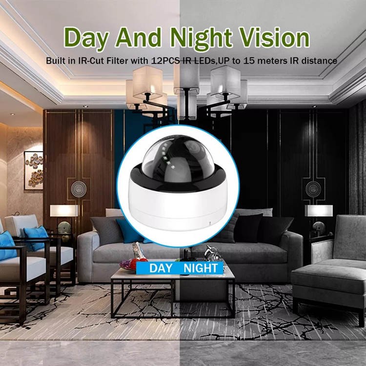 2MP 1080P AHD/CVI/TVI/CVBS 4 in 1 Full HD Analog Wired Cable Metal Dome Surveillance Cameras CCTV Security camera