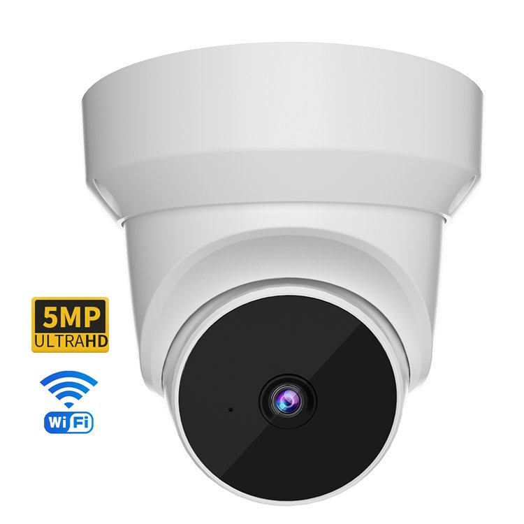 V380 home security system 5MP wireless wifi Dome Camera Automatic night vision PTZ upside-down installation CCTV IP Camera
