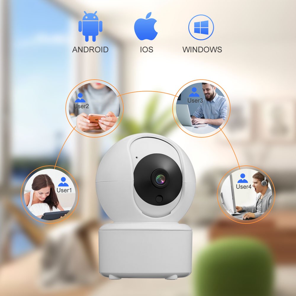 Qearim camera factory selling Xmeye iCSee wireless network smart home security system Indoor Dome 3MP Dome WiFi Camera