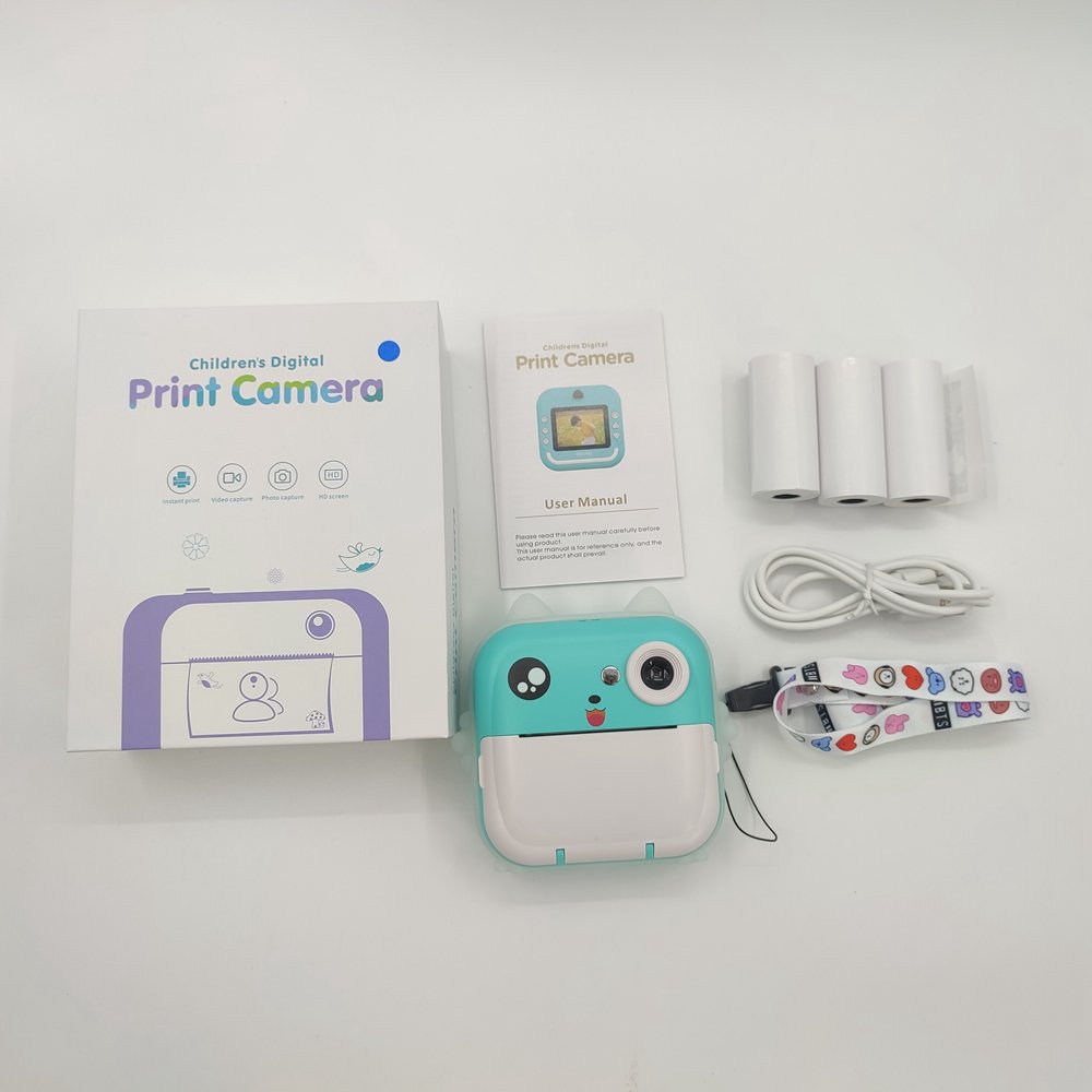 Video Recording 1080P Instant Printer Camera Children Kids Mini Camera Instant Print Camera