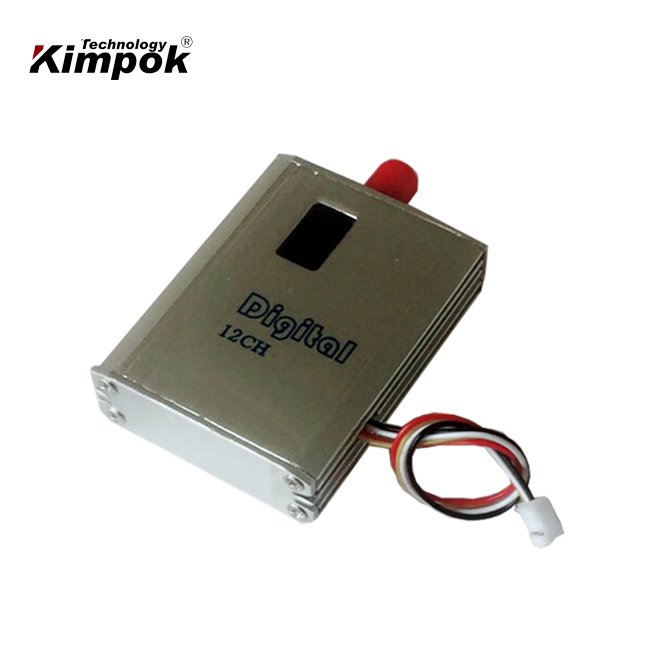 2.4Ghz 8km FPV/UAV Wireless Video Transmitter 400mW Real-time Analog AV Transmitter and Receiver 12 Channels