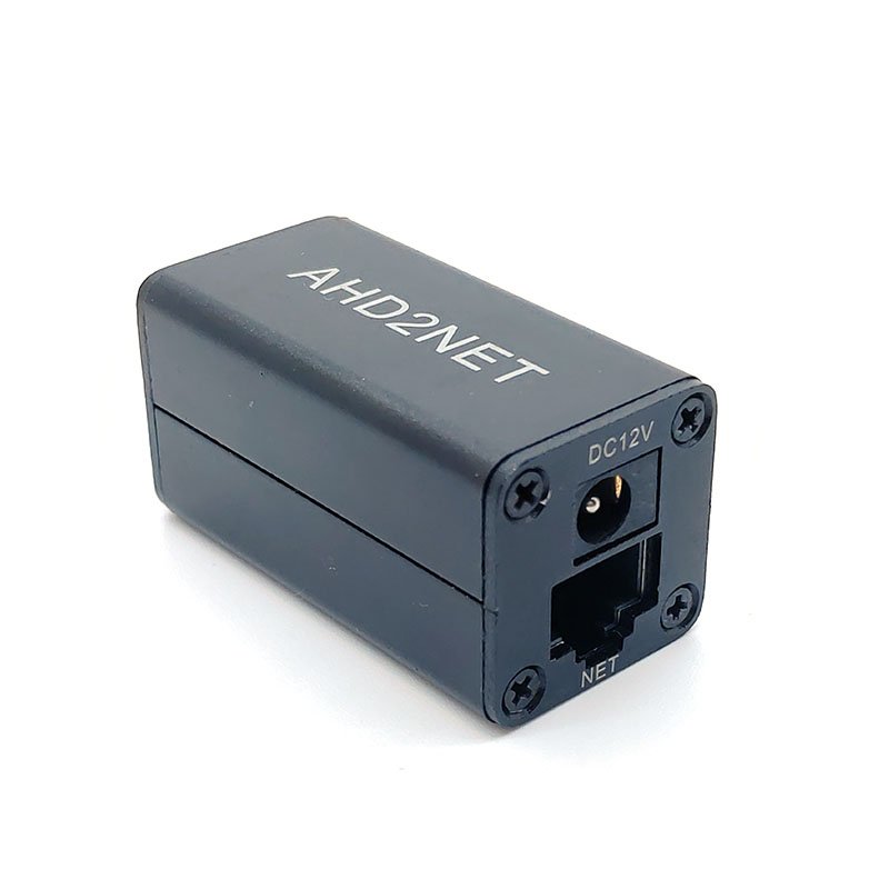H.265 Adapter AHD To IPC Converter 720P/1080P AHD/TVI/CVI PAL/NTSC Camera To IP Wired Cam Converter BNC Input RJ45 Output
