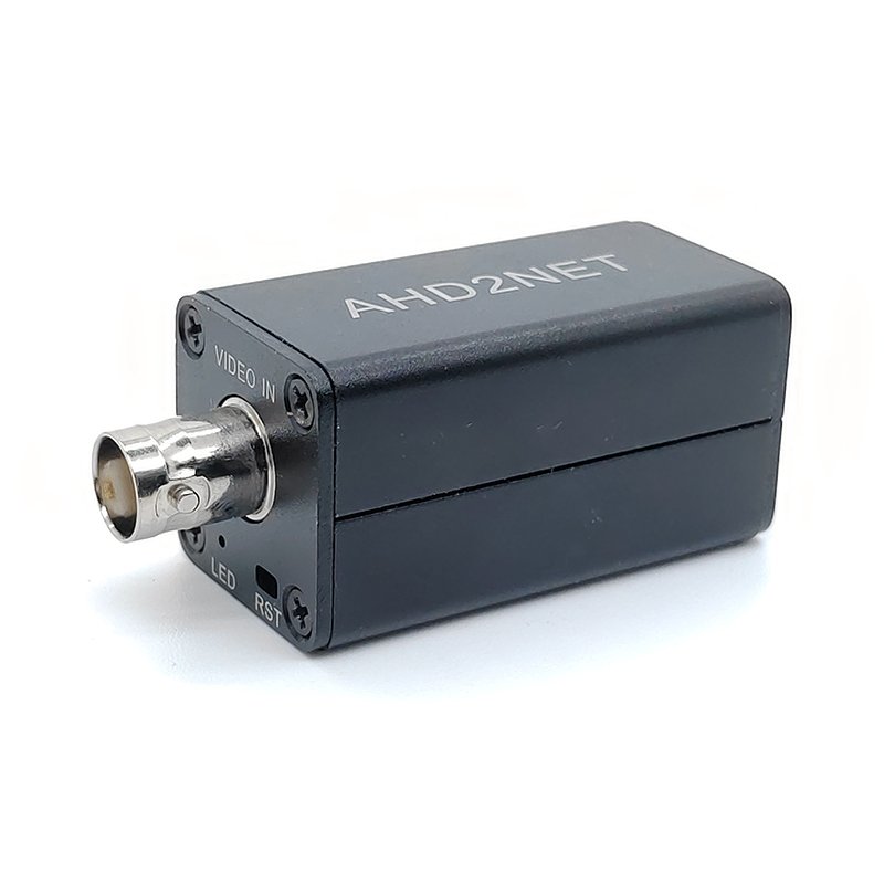H.265 Adapter AHD To IPC Converter 720P/1080P AHD/TVI/CVI PAL/NTSC Camera To IP Wired Cam Converter BNC Input RJ45 Output