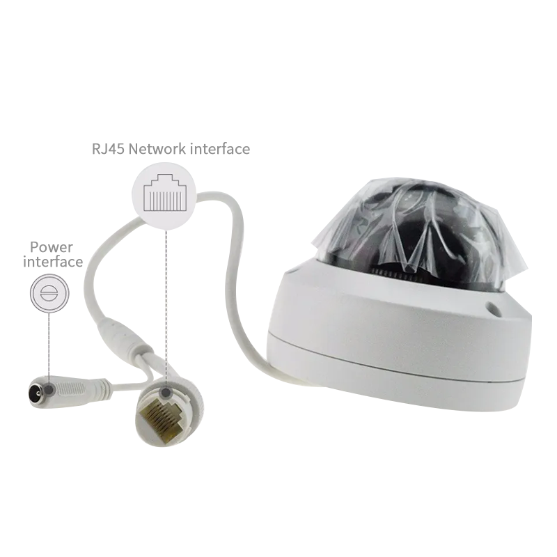 Hik DS-2CD2143G2-IU Original Genuine 4 MP AcuSense Built-in Mic Fixed Dome Network Camera DS-2CD2143G2-IU