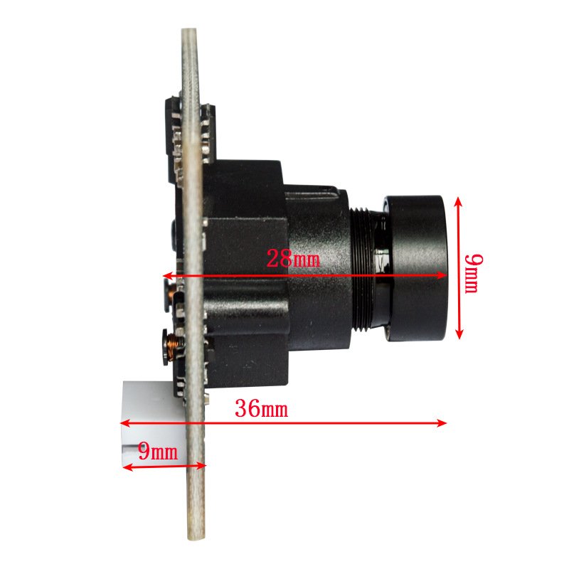 With 3.6 4.2 6 8 12 16mm Flat Lens 1080P Wide Dynamic Range WDR 2MP CMOS USB 2.0 MINI Camera Module 32*32mm