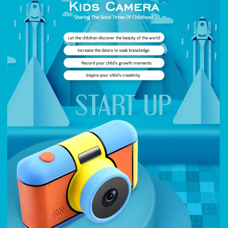 Children kids smart digital mini video camera for kids 2024 Christmas toys gifts