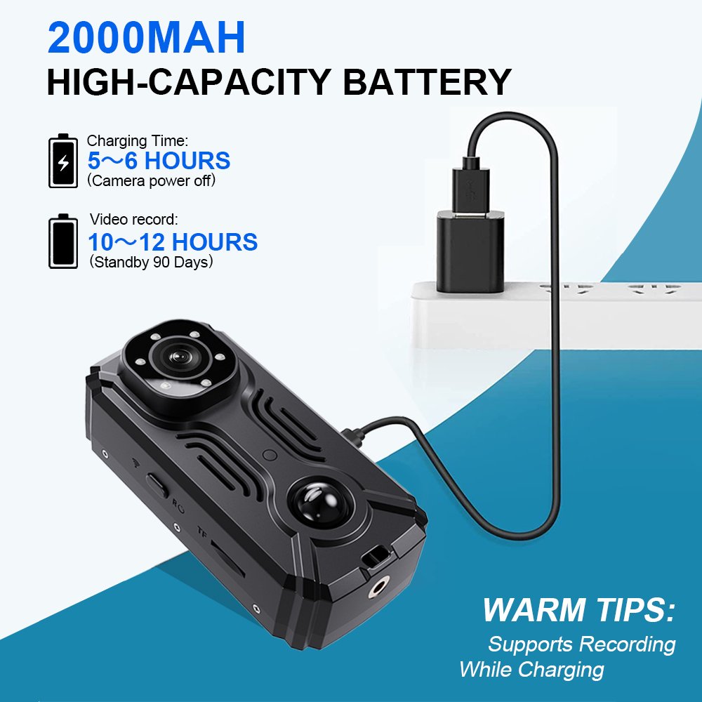 QZT Wifi 1080p Digital Night Vision Miniature Camcorder Mini camera