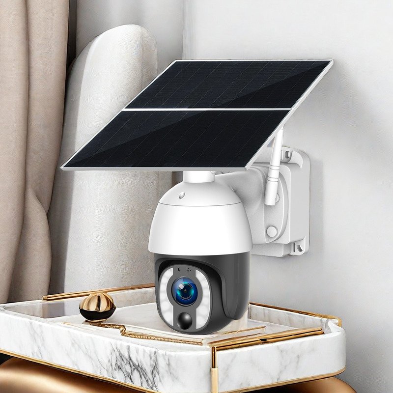 ptz cctv wireless system hd 4g night vision powered small best house solar panel security camera for home with monitors