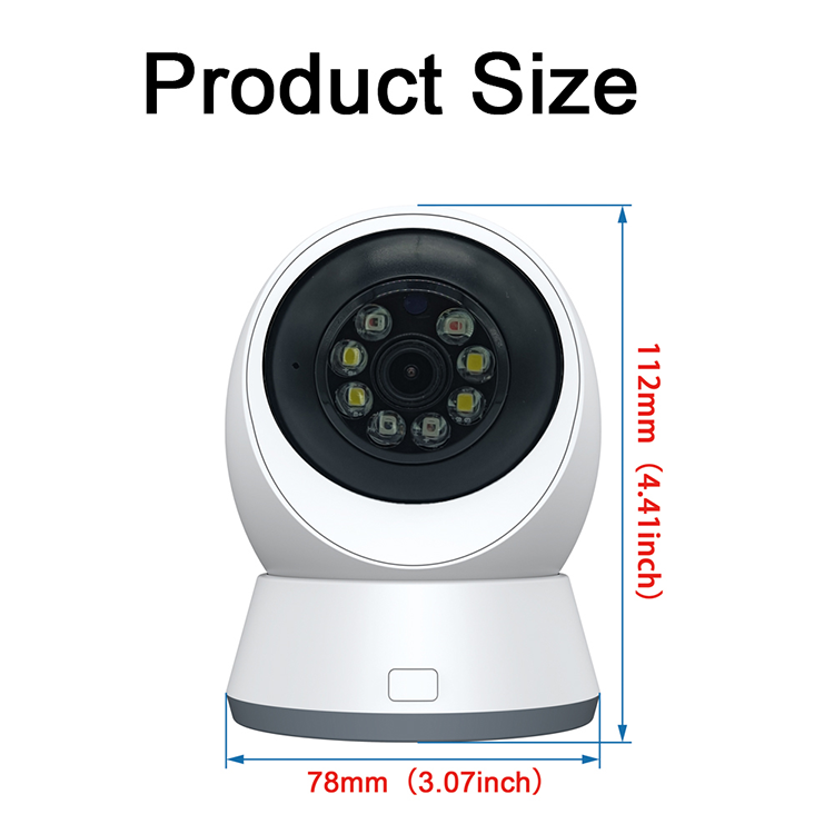 LEVOFAST Two-way Audio 2MP mini home Indoor full color Night Vision Camera 5gwifi Security cctv Wireless baby Monitor IP Camera