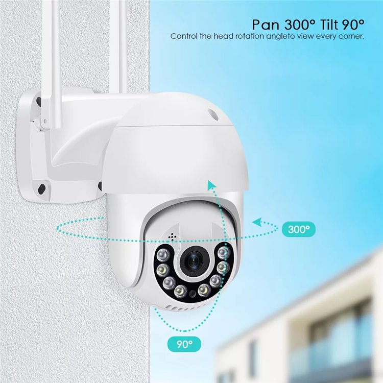 Top Sale Icsee 1080P 4MP 5MP 8MP network Camera IP Wireless Outdoor Two Way Audio Dome Auto tracking WIFI Ptz CCTV Camera