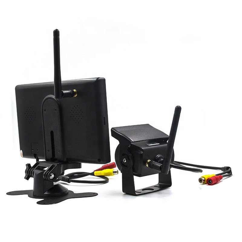 Car Reversing Aid System 12 24v 7 Inch Lcd Screen Monitor Kit Truck Park Security Night Vision Reverse Rear View Back Up Camera