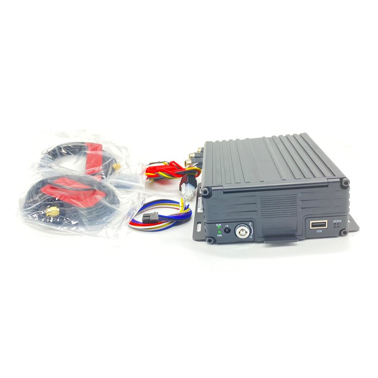 Hot selling 1080p MDVR H.265 4channel dash cam with 4G LTE and GPS Tracker 4 Cameras FHD Recording