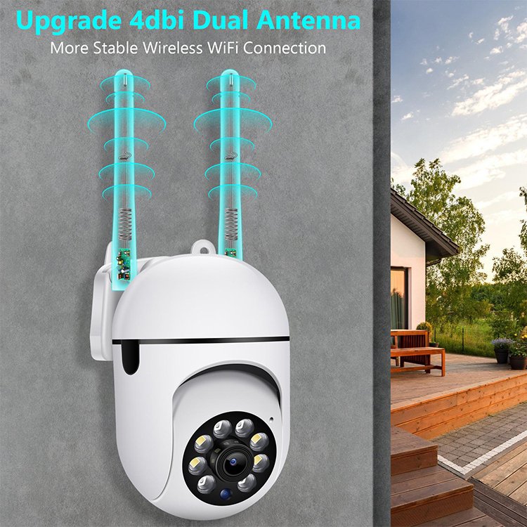 Smart Home Indoor 2mp Wifi Ip Camera Surveillance Security System Outdoor House Ptz Security Camera Wireless Mini Cctv Camera