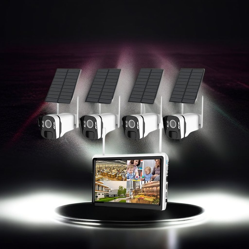 Free Cloud Storage Nvr 4ch 8ch Camera Nvr Solar 4 Channel 8 Channel Nvr Kit Wifi Cctv Kit Security Camera System