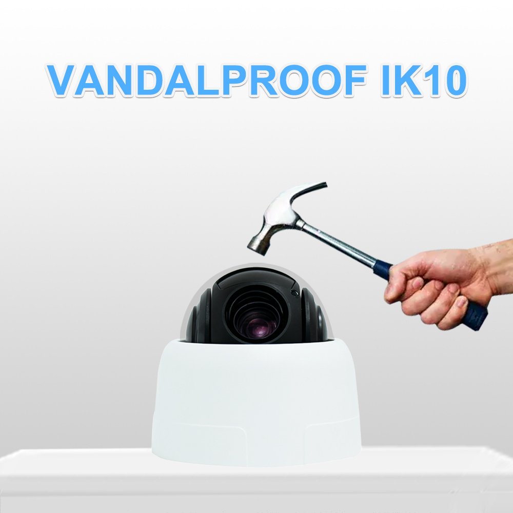 5MP Color/IR Night Vision CCTV Analog Surveillance Camera AHD 1080P Security Ptz Ceiling Dome Camera Work with DVR