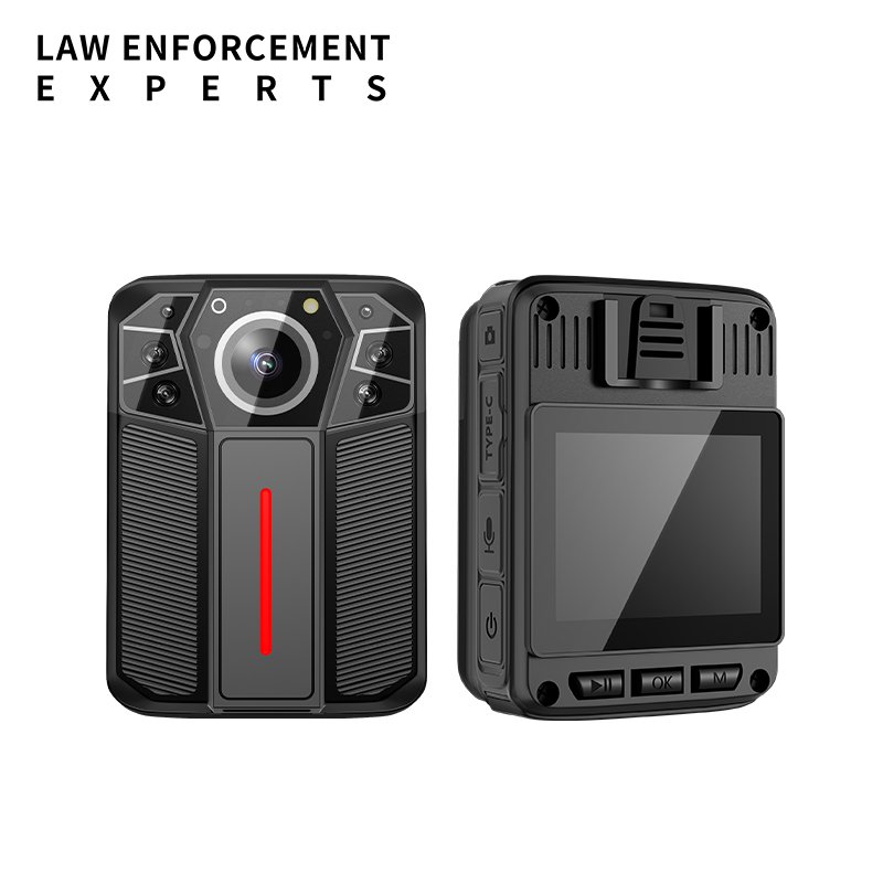 Professional 4K Night Vision Mini Body Camera with 2" IPS Screen