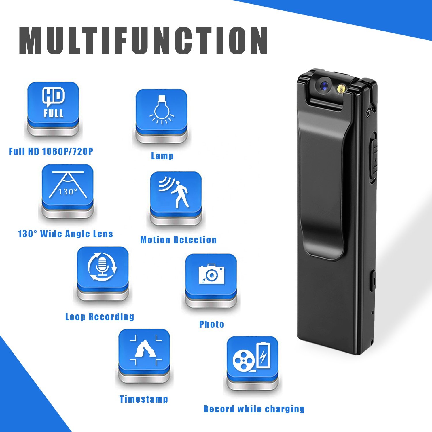 A3 1080P New HD Mini Camera 1080P Motion Video Digital Cam Camera for Home Office Business Meeting