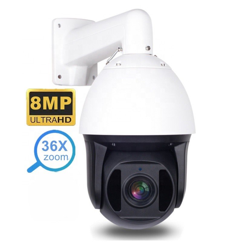 36X Zoom 8MP POE Analog 4'' Mini PTZ AHD/TVI/CVI/CVBS Sony IR Waterproof CCTV Camera