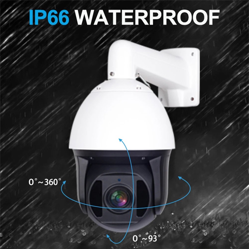 36X Zoom 8MP POE Analog 4'' Mini PTZ AHD/TVI/CVI/CVBS Sony IR Waterproof CCTV Camera