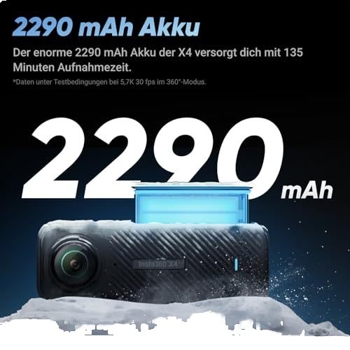 Original Insta360 X4 Professional 5.7K 60FPS 360 Video Camera Waterproof CMOS Imaging Sensor Sport Action Motorcycle Recording
