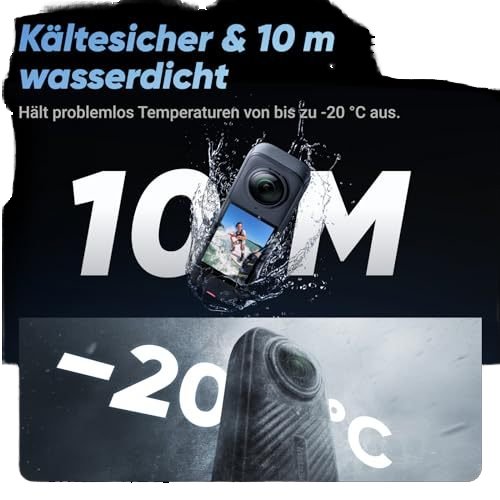 Original Insta360 X4 Professional 5.7K 60FPS 360 Video Camera Waterproof CMOS Imaging Sensor Sport Action Motorcycle Recording