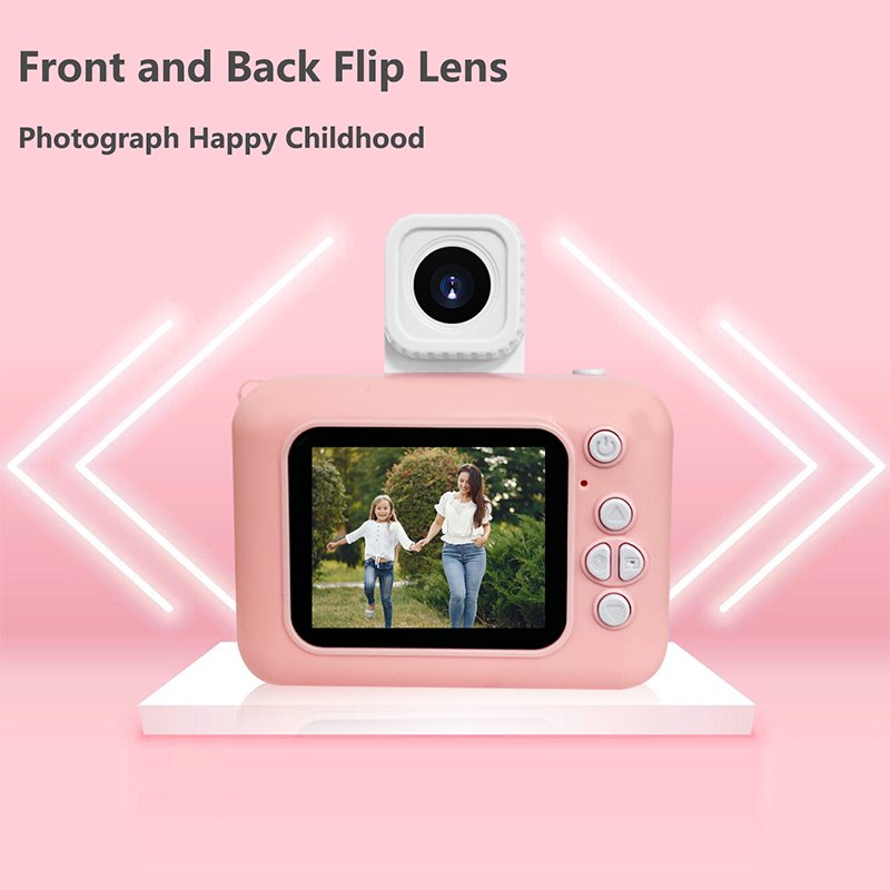 PoddyPony Kids Digital Camera Toys Outdoor Photography For Kids 2.0 inch Hd Screen Mini Camera For Child Birthday Gift