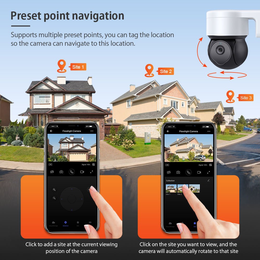 5MP Tuya PTZ IP Camera Wireless Humanoid Detection Two Way Audio Night Vision NVR Security CCTV Camera Surveillance WiFi Camera