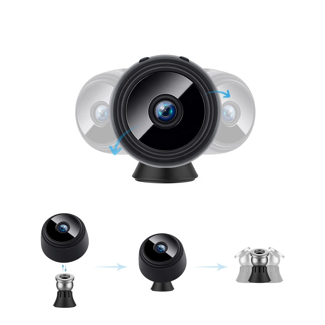 QZT A9 MINI camera with night vision lens HD 1080P Cheapest price wifi mini dv