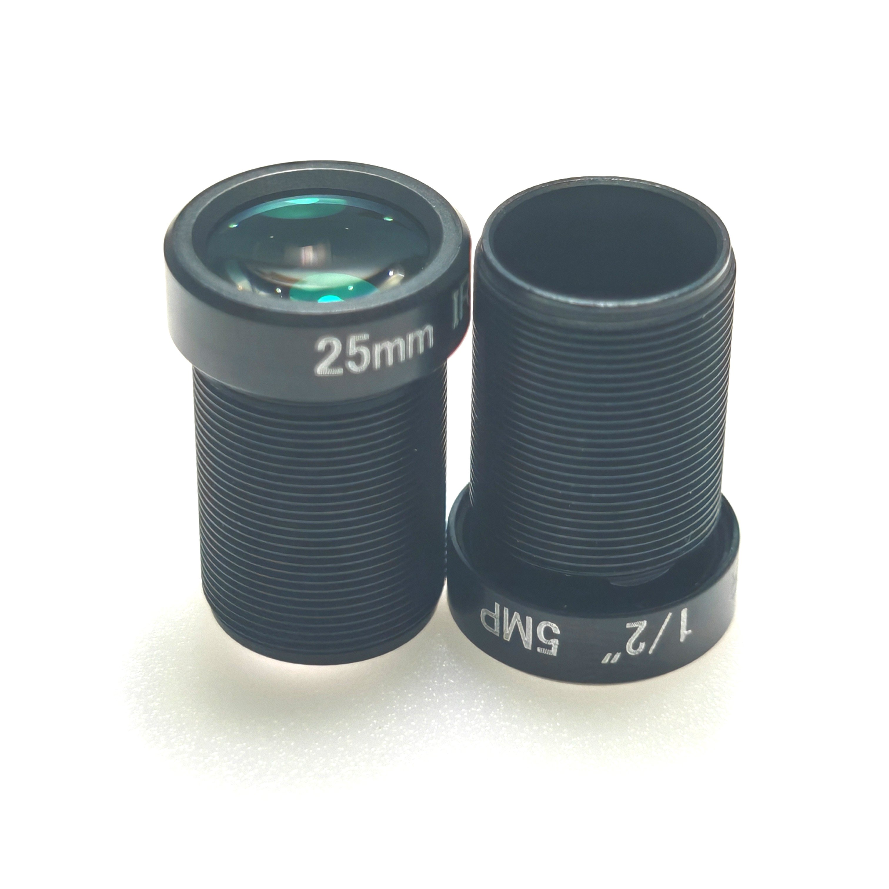 OKS2518M5-N01 Lens manufacturer supply 5MP F1.8 25MM HD waterproof Network IP Camera Lens