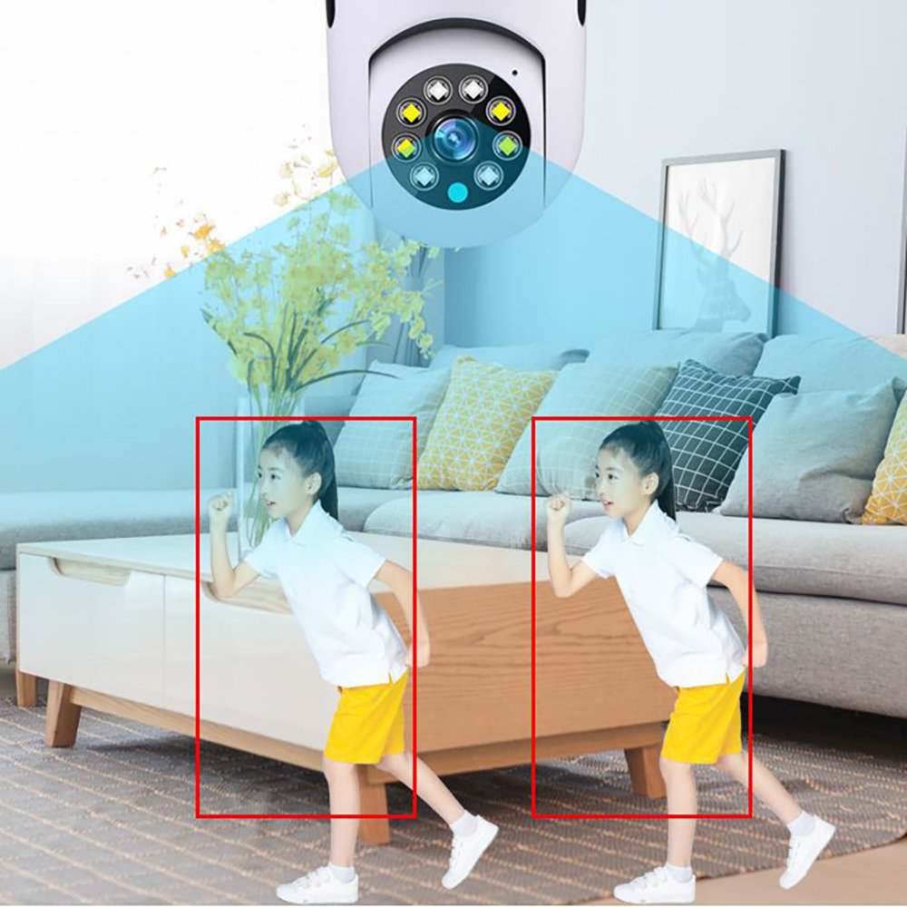 2MP 1080P Wireless Auto Tracking IP Camera 360 Degree PTZ Night Vision Excellent Cloud Data CCTV Security System Network Camera