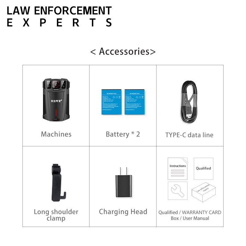High Definition Night Vision Mini Camera DSJ-X2 - 3GB+32GB Storage