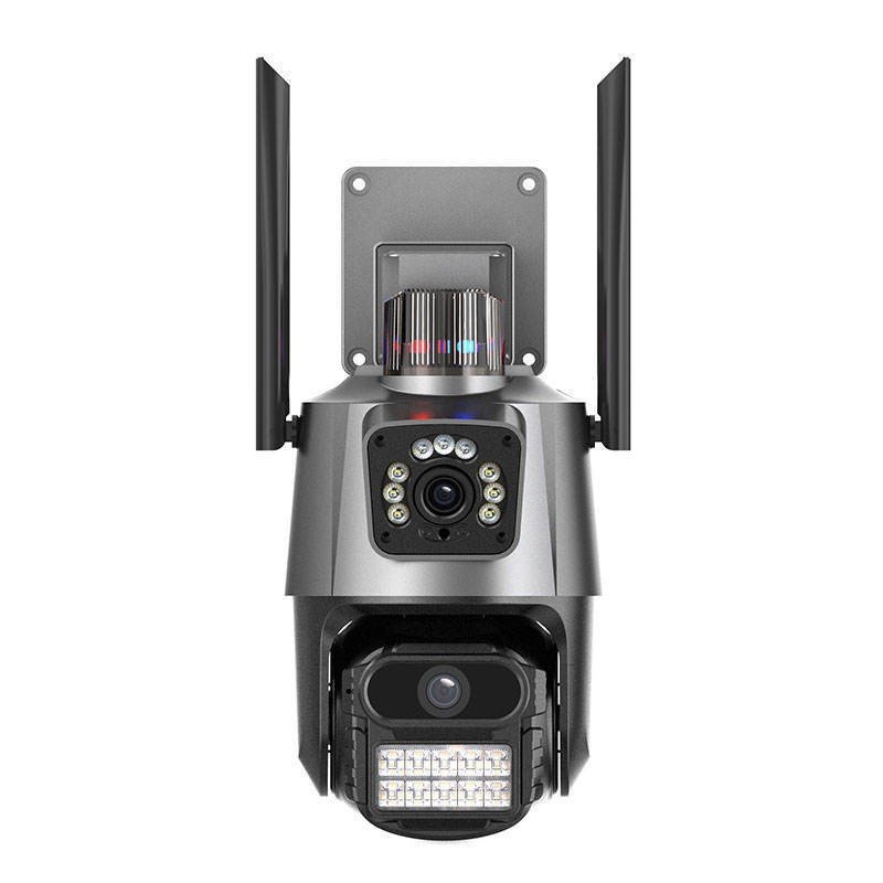 Competitive Price Smart 8mp Dual Lens Security Cctv Camera AI Tracking WiFi Outdoor Camera