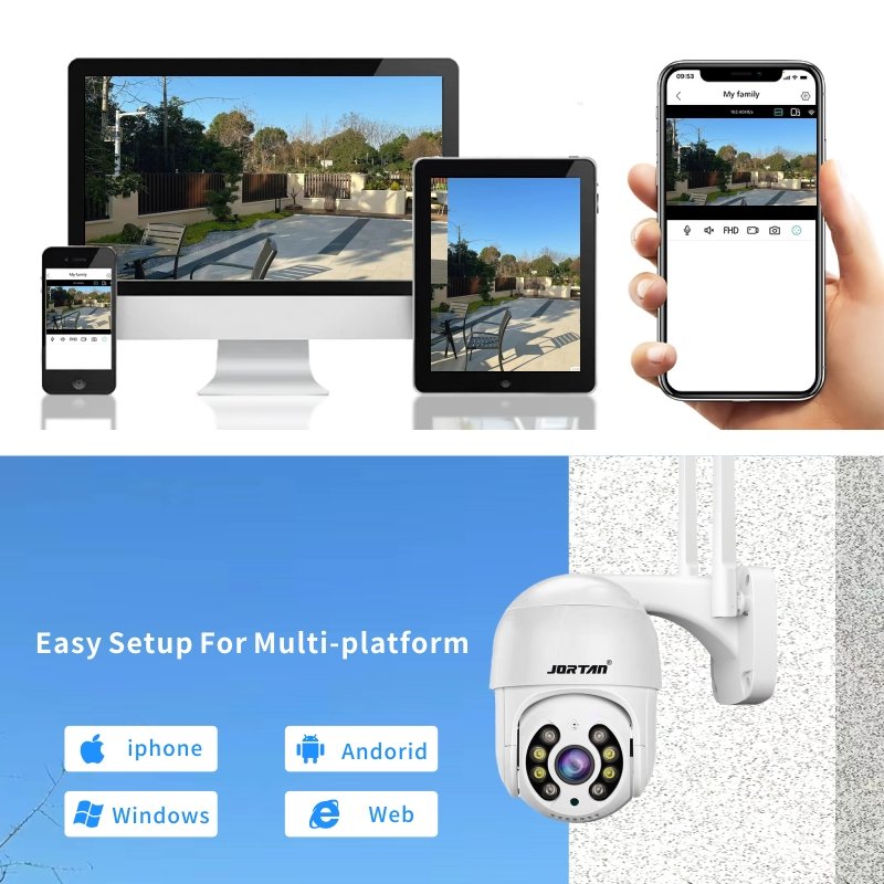 Jortan cctv Network Bullet Night Vision Security Analog Cctv Full Color People Counting Cms Cameras Ai Camera