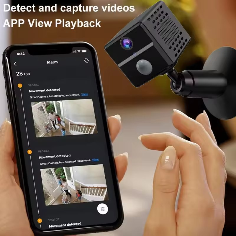 Smart online wifi video recorder mobile connect wireless ip car home cctv security network mini camera