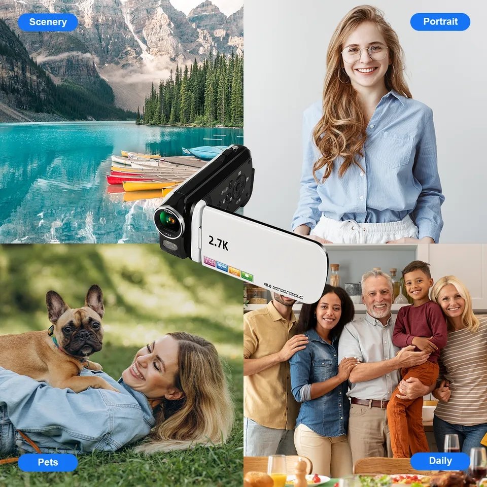 Mini Dv Hd Recorder Portable Camcorder Professional 4K Video Camera