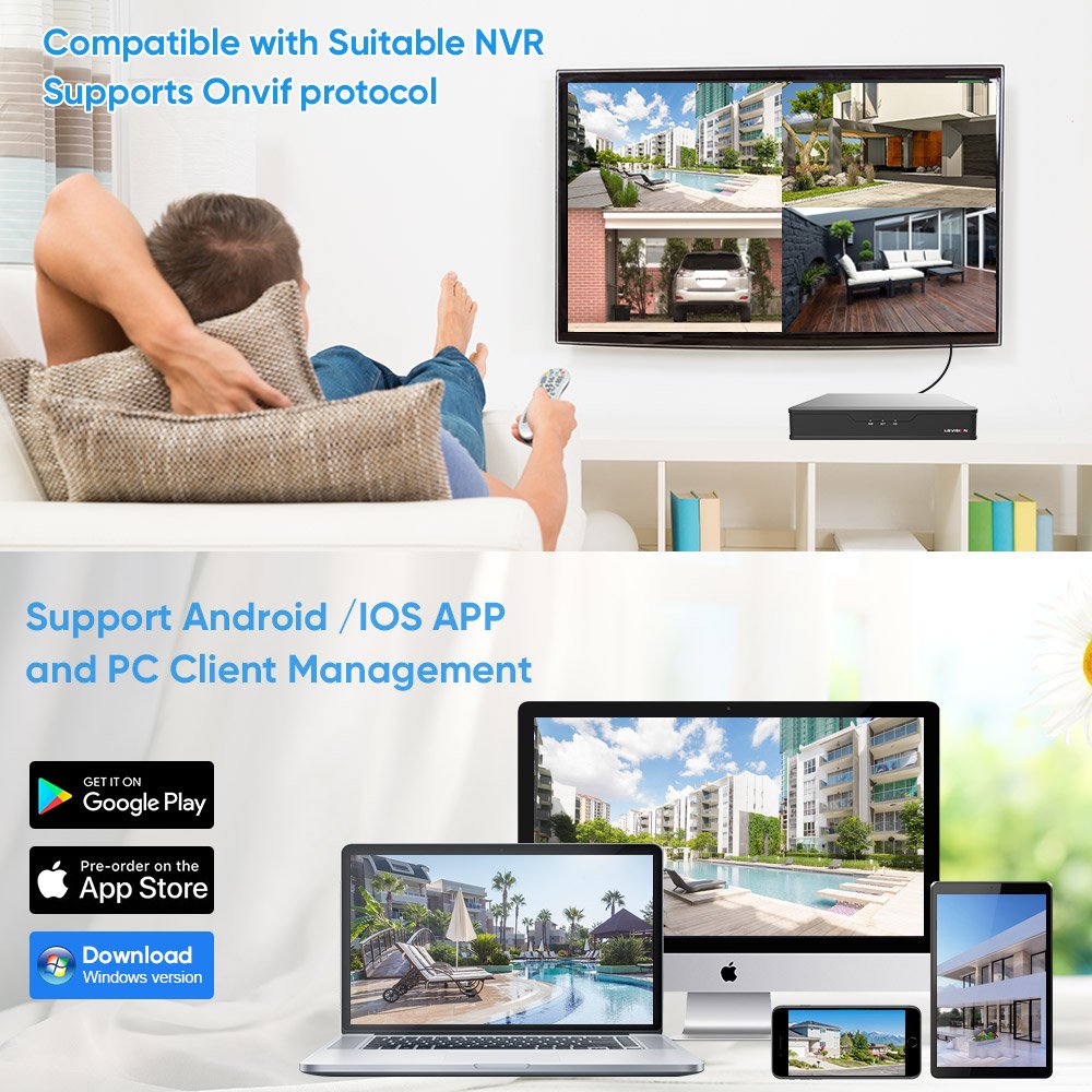 LS VISION 30X Optical Zoom Outdoor Security Camera Wireless Auto Tracking Full Color Night Vision IP 5MP HD WIFI PTZ camera
