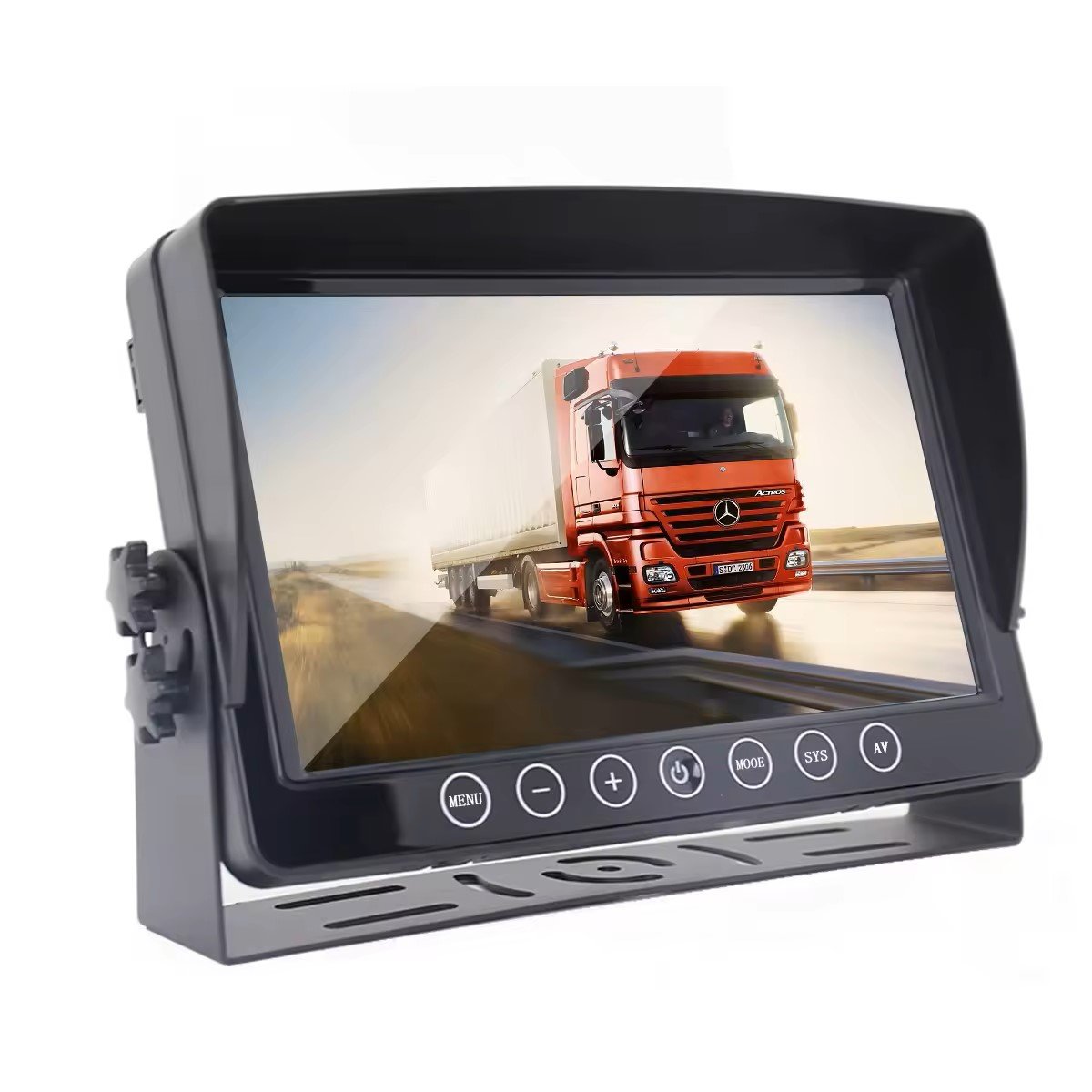 9 inch analogy Dashboard Heavy Duty Monitor for Agriculture Crane Truck 24V Rear View Monitor for car