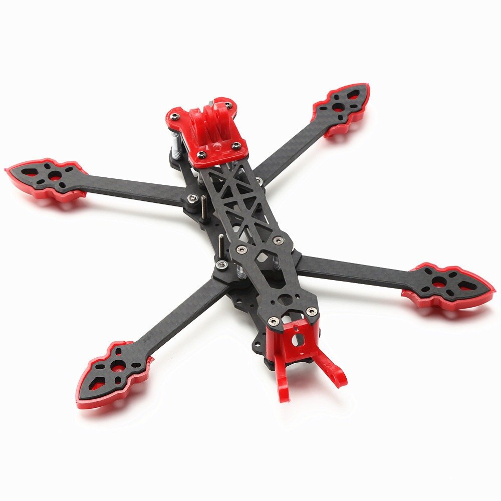 MARK4 5 Inch 240mm Frame Kit 3K Carbon Fiber 5mm Arm for FPV Racing Drone RC Quadcopter DIY Freestyle with Print Parts