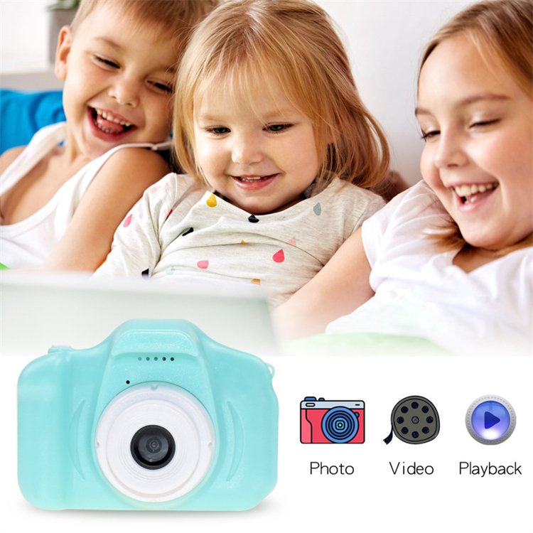 Cheapest Hot Selling Single Lens X2 Mini Digital Video Kids Camera for Kids 1080P Children Camera Toy Gifts