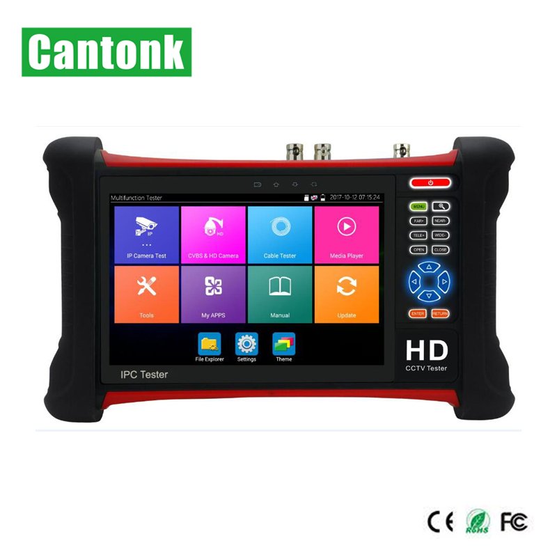 Best factory 8mp 5 in 1 ahd analog hd ip camera tester cctv test monitor ipc tester