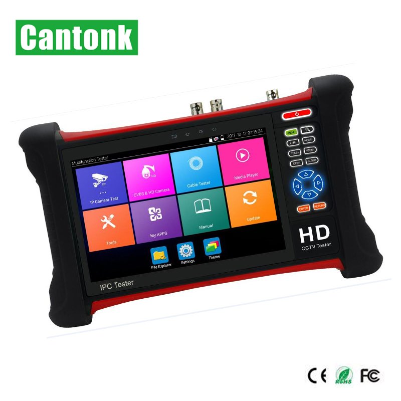 Best factory 8mp 5 in 1 ahd analog hd ip camera tester cctv test monitor ipc tester