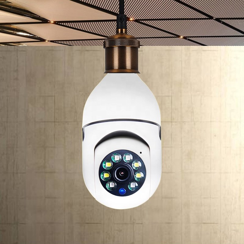 1080P Wireless 5G Bulb PTZ Camera 360 Degree Panorama Smart Home Security CCTV E27 IP WiFi Camera