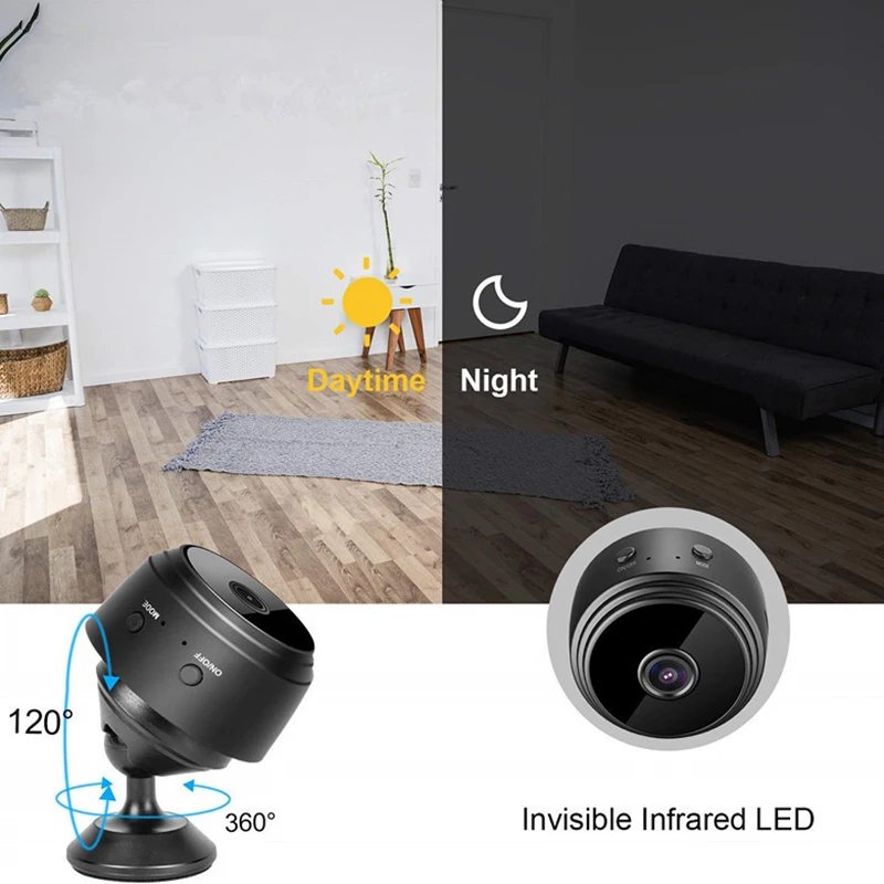 A9 Mini Camera WiFi Wireless Monitoring Security Protection Remote Monitor Camcorders Video Surveillance Smart Home